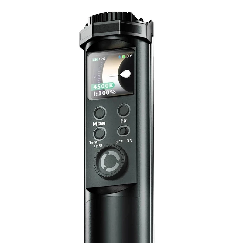 Yongnuo-YN360 Mini Tube Stick Light, LED, RGB, красочный, двухцветный, 2600 мАч, портативный, мягкий, освещение для фотосъемки, 2700K-7500K