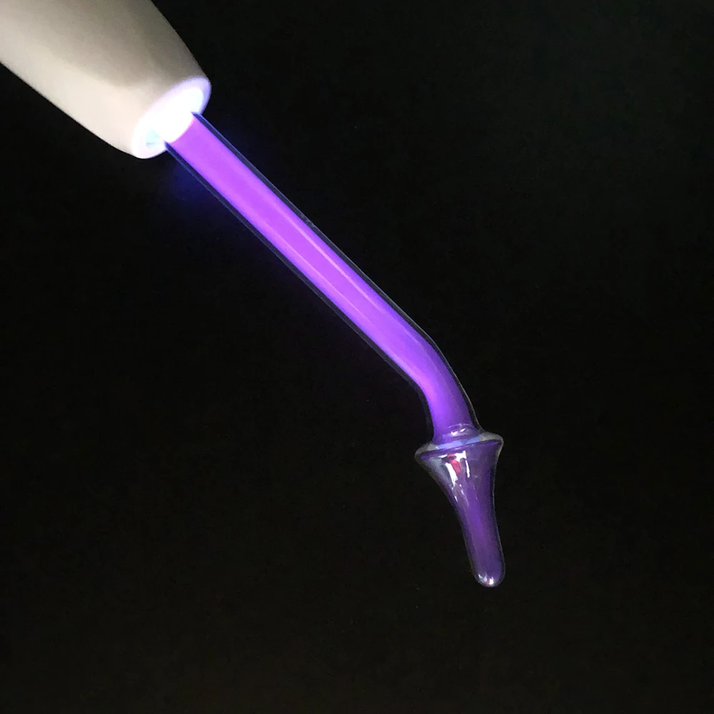 High Frequency Facial Machine Glass Tube for Hair Face Electrotherapy Wand Argon Treatment Acne Skin Care
