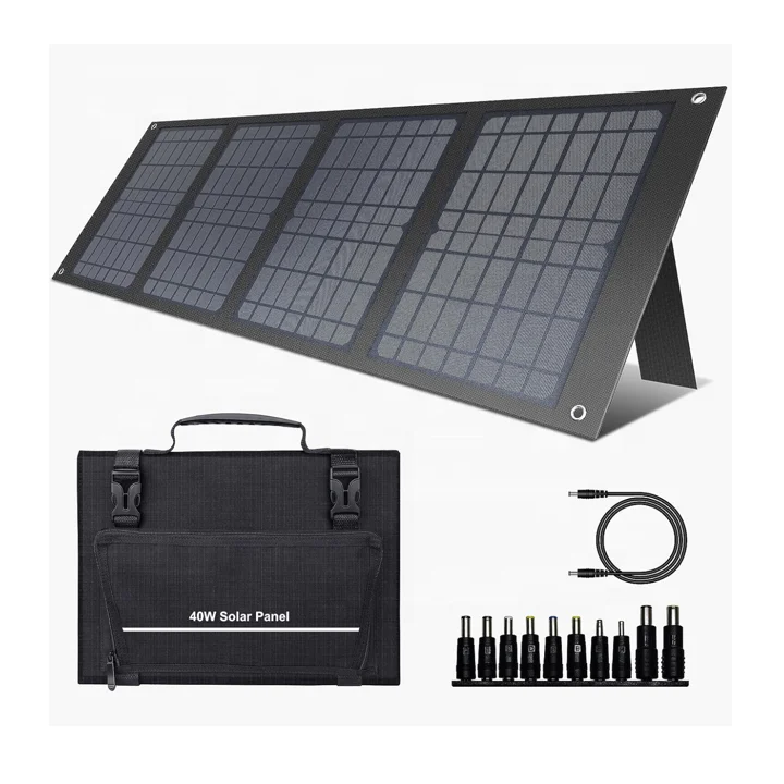 

Solar PanelFactory Direct Supply Portable 40W 12V 15V Solar Panel Foldable Solar Panel