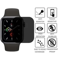 Protecteur d'écran de confidentialité pour Apple Watch, Film souple Anti-éblouissement, 41mm 40mm 44mm 45mm, pour iWatch série 9 8 7 SE 6 5 4 1