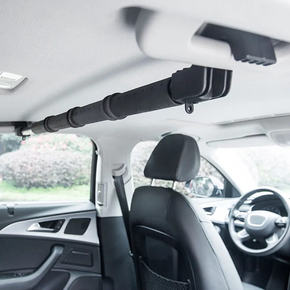 Car Clothes Drying Rod Car Trunk Car Hanger Onboard Telescopic Clothes