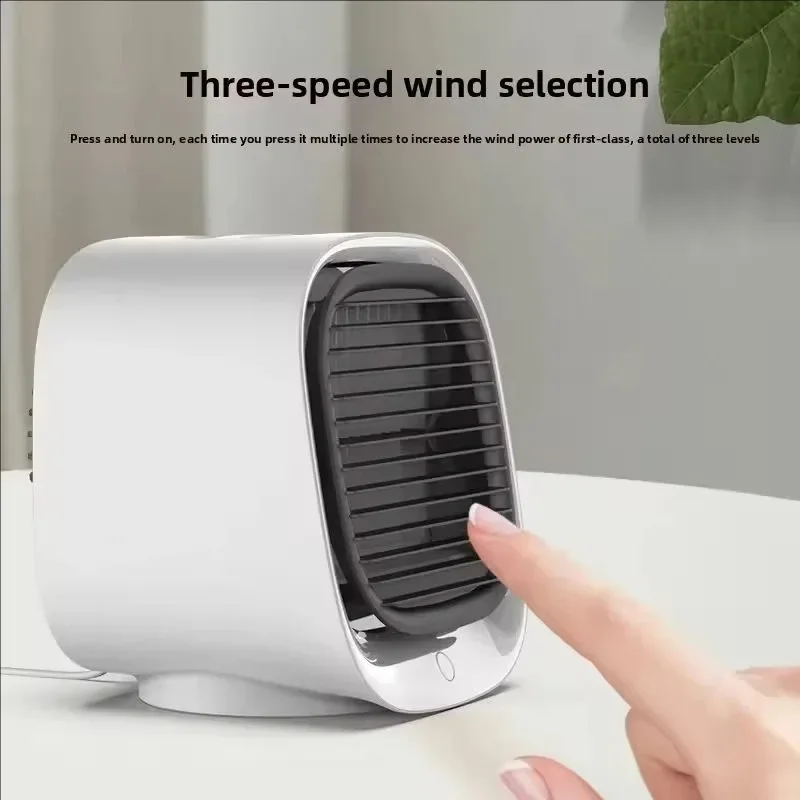 Portable Mini Indoor Air Cooling USB Fan with Spray