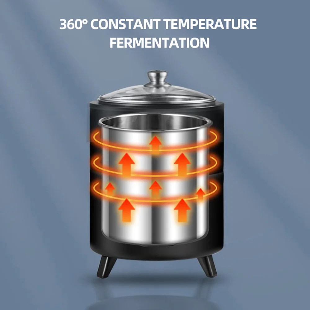 Commercial fully automatic yogurt machine with timed intelligent constant temperature 8L yogurt fermentation machine