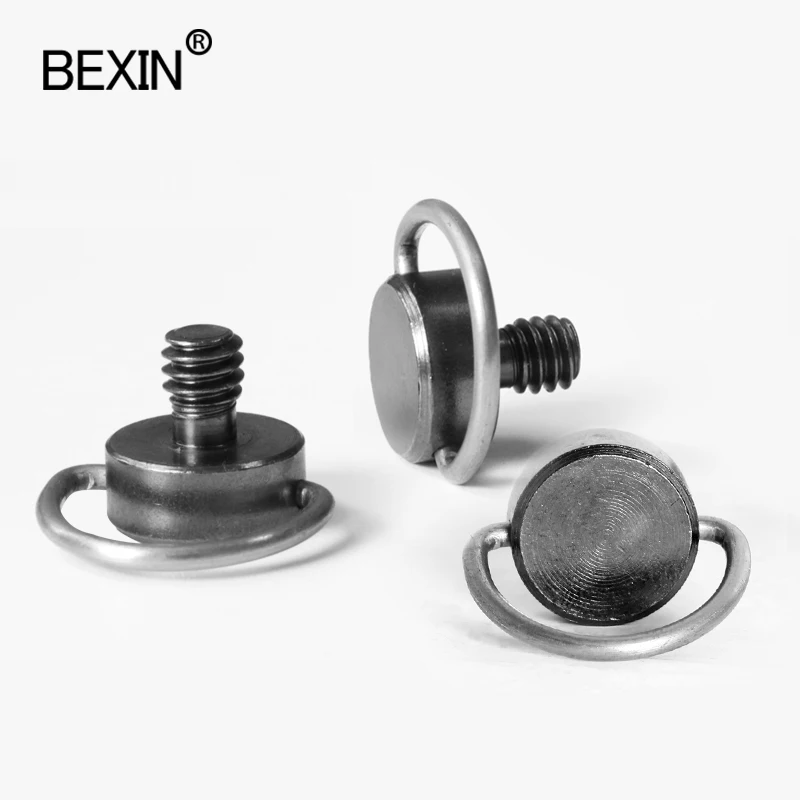 BEXIN Digital camera screw D ring 1/4 inch camera mount screw quick release for dslr Tripod monopod camera accessories camera screw mount screw mount adapter metal screw adapter camera mount bracket quick release kit