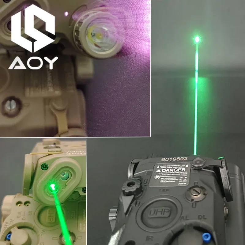 Tactical PEQ-15 PEQ15 White LED/Red Green Laser Weapon IR Aiming Indicator Airsoft Outdoor Hunting Aiming Weapon Fit 20MM Rail