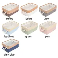 Clothes Storage Basket Home Supplies Sundries Sorting Basket Folding Linen Organizer Box Underwear Socks Baby Toys Storage 5