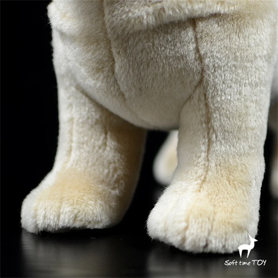 Pug Plush Toy High Fidelity Puggle Plushie Pekingese Pugs Dog Peluche Lifelike Stuffed Animals Simulation Doll Kawai Toy Gifts 5