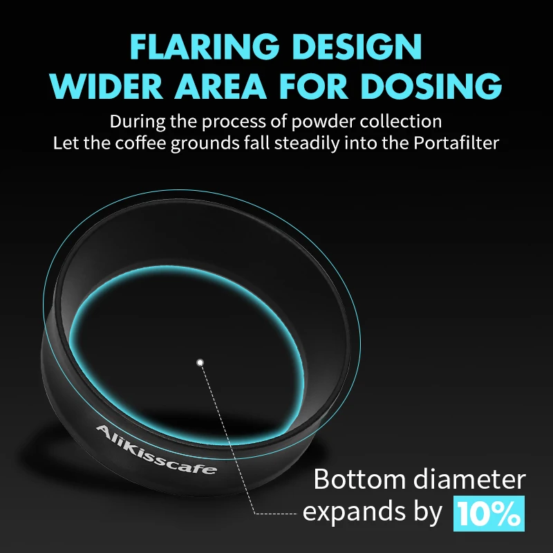 حلقة مغناطيسية فاخرة لإسبريسو 58مم