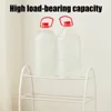 4 Layers Simple Shoe Rack Wear Resistant PP Material Storage Rack Elevated Design Modern Minimalism Shoe Organizer and Storage 6