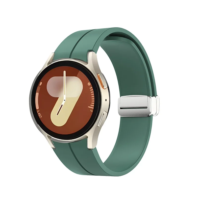 Magnetic Buckle Silicone Strap Wristband Replacement