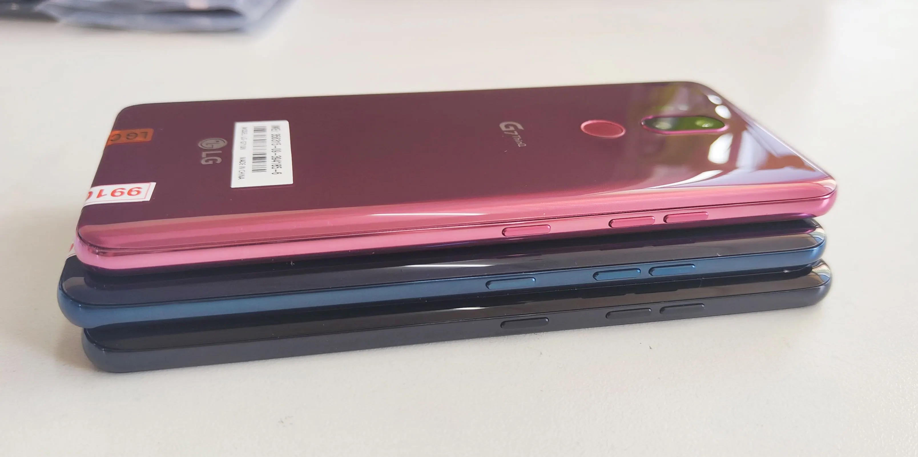 Unlocked Original Cellphone LG G7 ThinQ Korean 6.1"  1Sim 4GB+64GB/ 2Sim 6GB+128GB  Qualcomm 845 LTE(no polish refurbished iphone xr