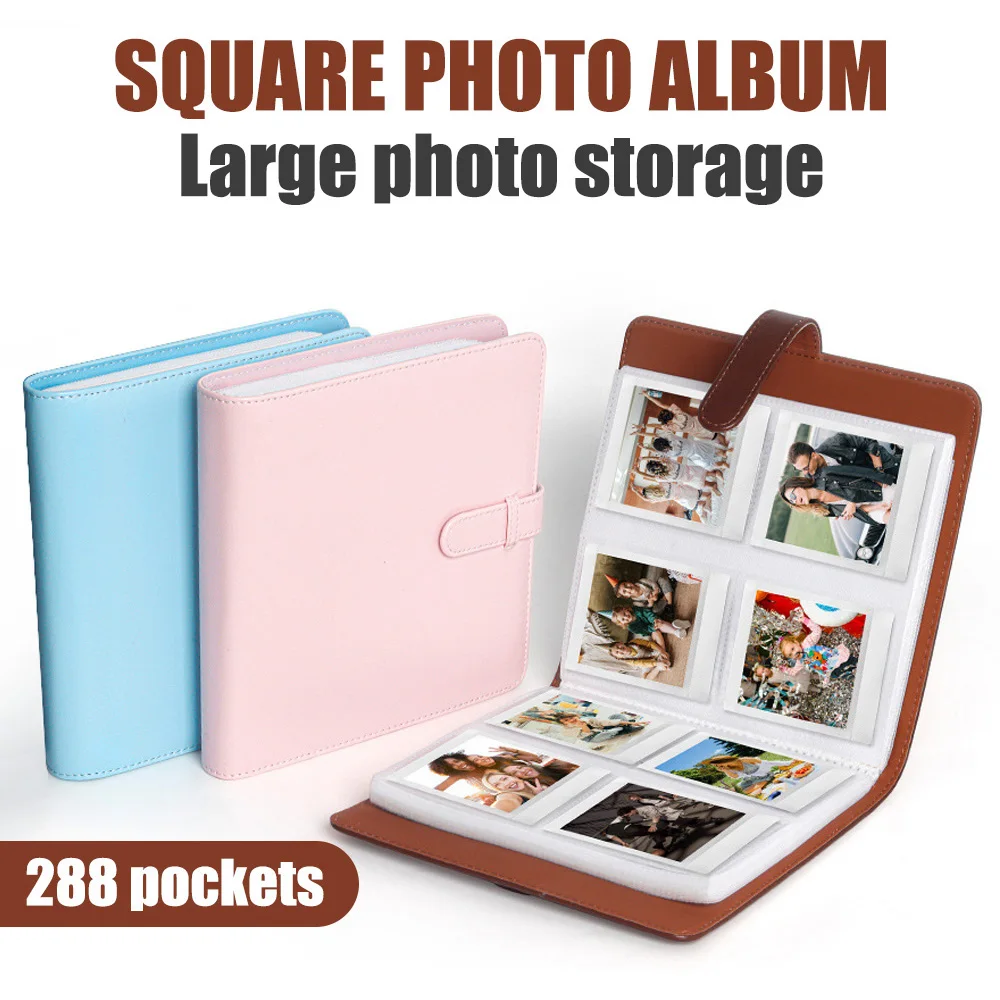 

Фотоальбом для Instax Square SQ1/SQ6/SQ10/SQ20/SQ40, 288 карманов