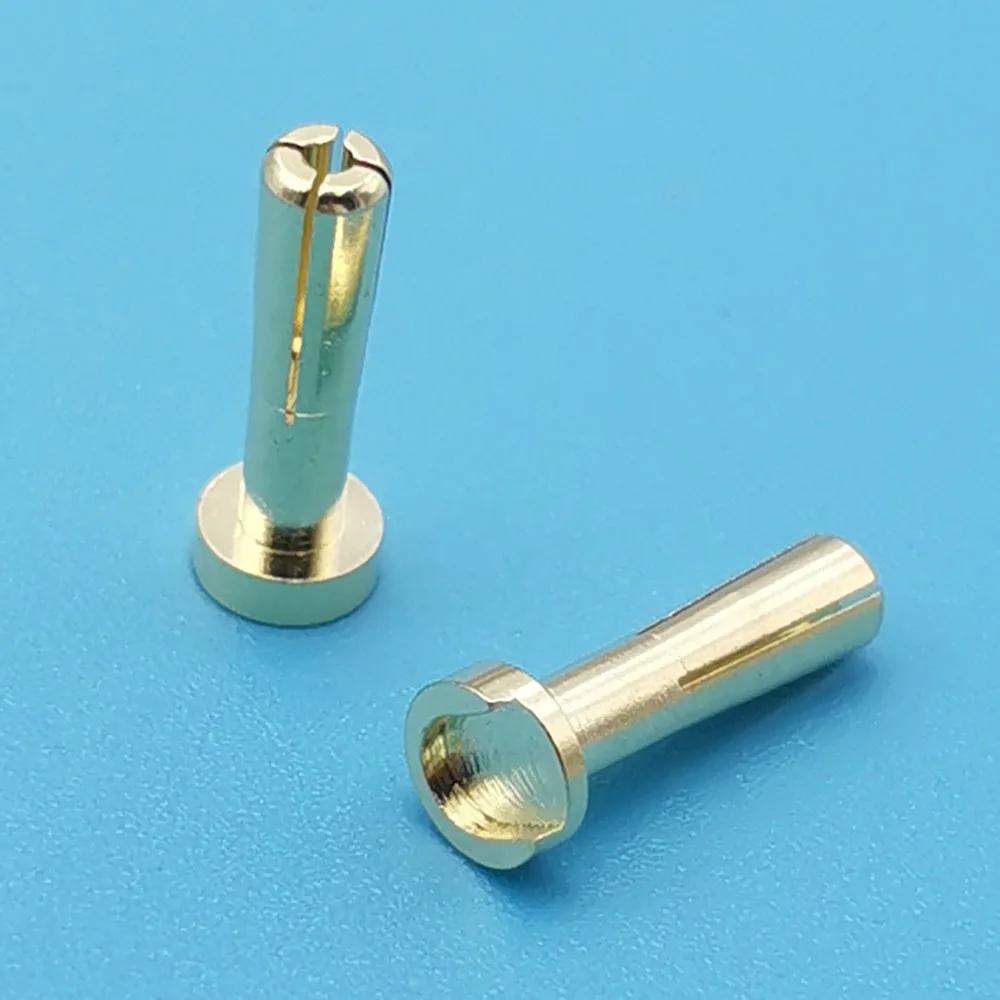 Connecteurs Banane Mâle 4mm 5mm pour Batterie RC - Lot de 10