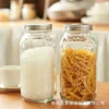 2000ml Glass Mason Jar Wide Mouth with Airtight Metal Lid Safe for Fermenting Kombucha Kefir - Pickling Storing Canning BPA-Free 3