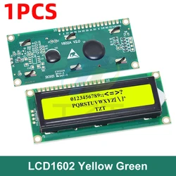 Enhanced 16x2 Character LCD Display Module with I2C Interface (1PCS LCD1602 Green)