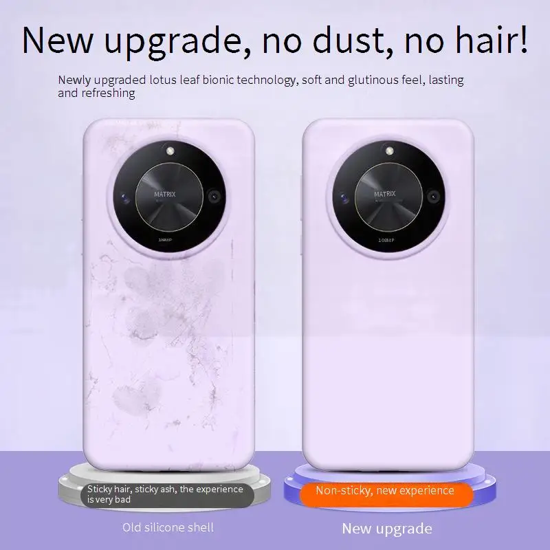 Premium Shockproof Silicone Phone Case - Soft, Skin-Friendly Protective Back Cover