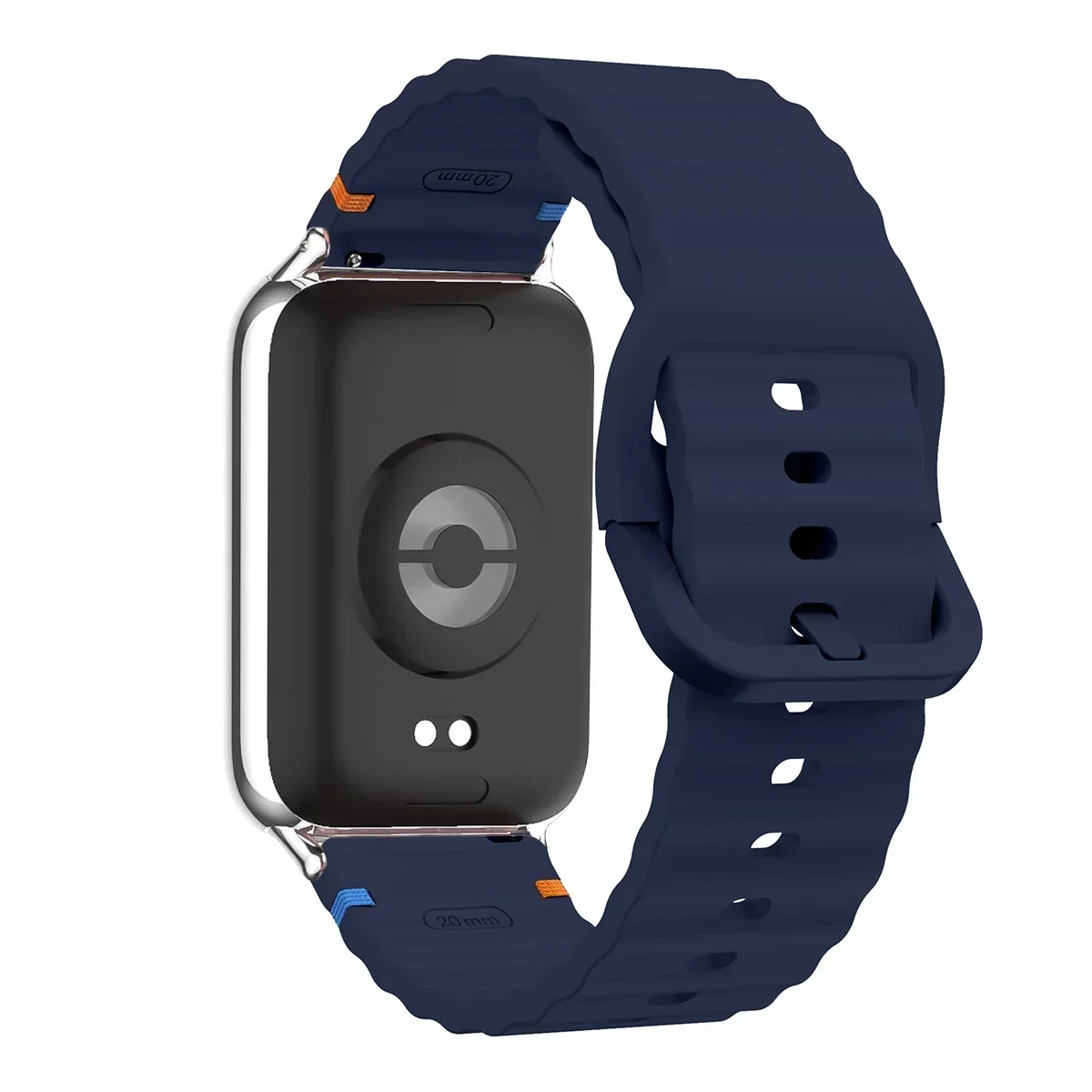 Wave Pattern Silicone Sports Strap | Replacement Wristband