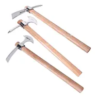 Stainless Steel Pickaxe Gardening Hardware Tools Heavy Duty, Pick Mattock, 2
