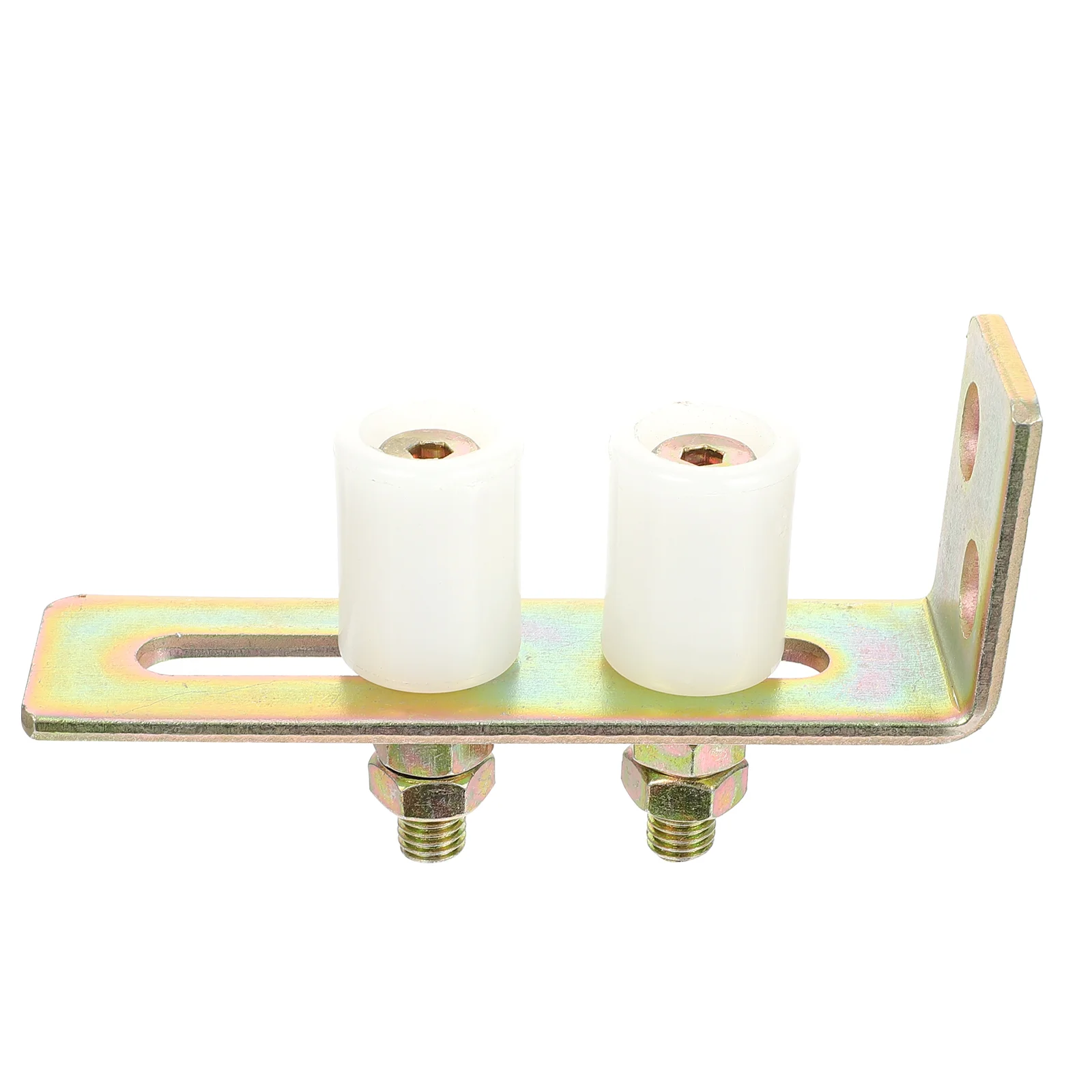 

Slide Gate Guide Roller Wheel with L Post Bracket for Sliding Rolling Gates