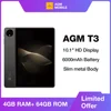 AGM Pad T3 2025 Tablet 10.1'' FHD Display Octa Core Dual 4G LET GPS Widevine L1 8GB+64GB 6000mAh Battery Android 14 1