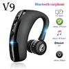 Wireless Earphones One Ear Bluetooth Headphones V9 TWS In-Ear EarHooks HiFi Mini Handsfree Car Calls Headset With Microphone 1