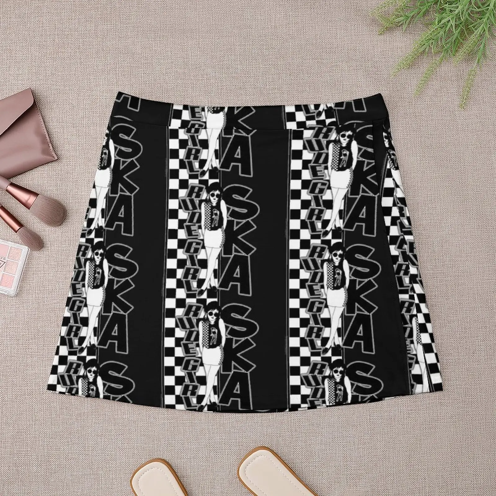 Rude Girl Ska 4 Mini Skirt kawaii clothes korean summer clothes clothes for woman