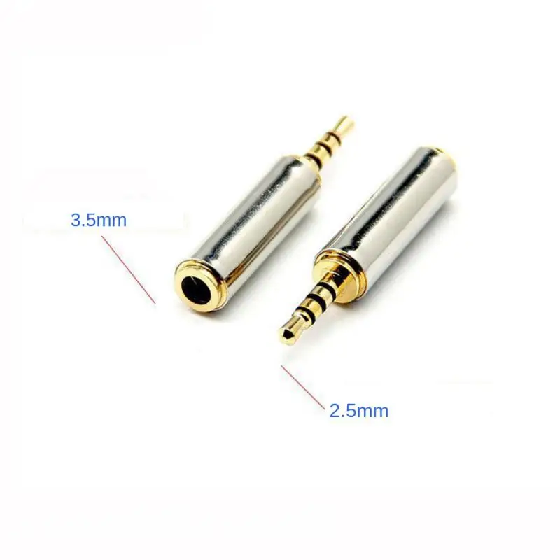 Jack 3.5 mm to 2.5 mm Audio Adapter 2.5mm Male to 3.5mm Female Plug Connector for Aux Speaker Cable Headphones Micphone Jack 3.5 earphone jack adapter,audio plug adapter,audio cable adapter