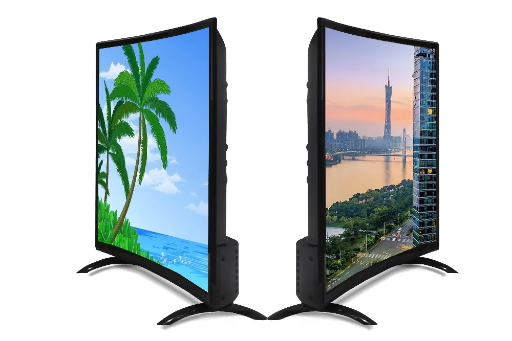 90'' Inch Smart Tv Android Multi Langauges Curved Lcd Screen Monitor Led Television  Tv - Smart Tv - AliExpress
