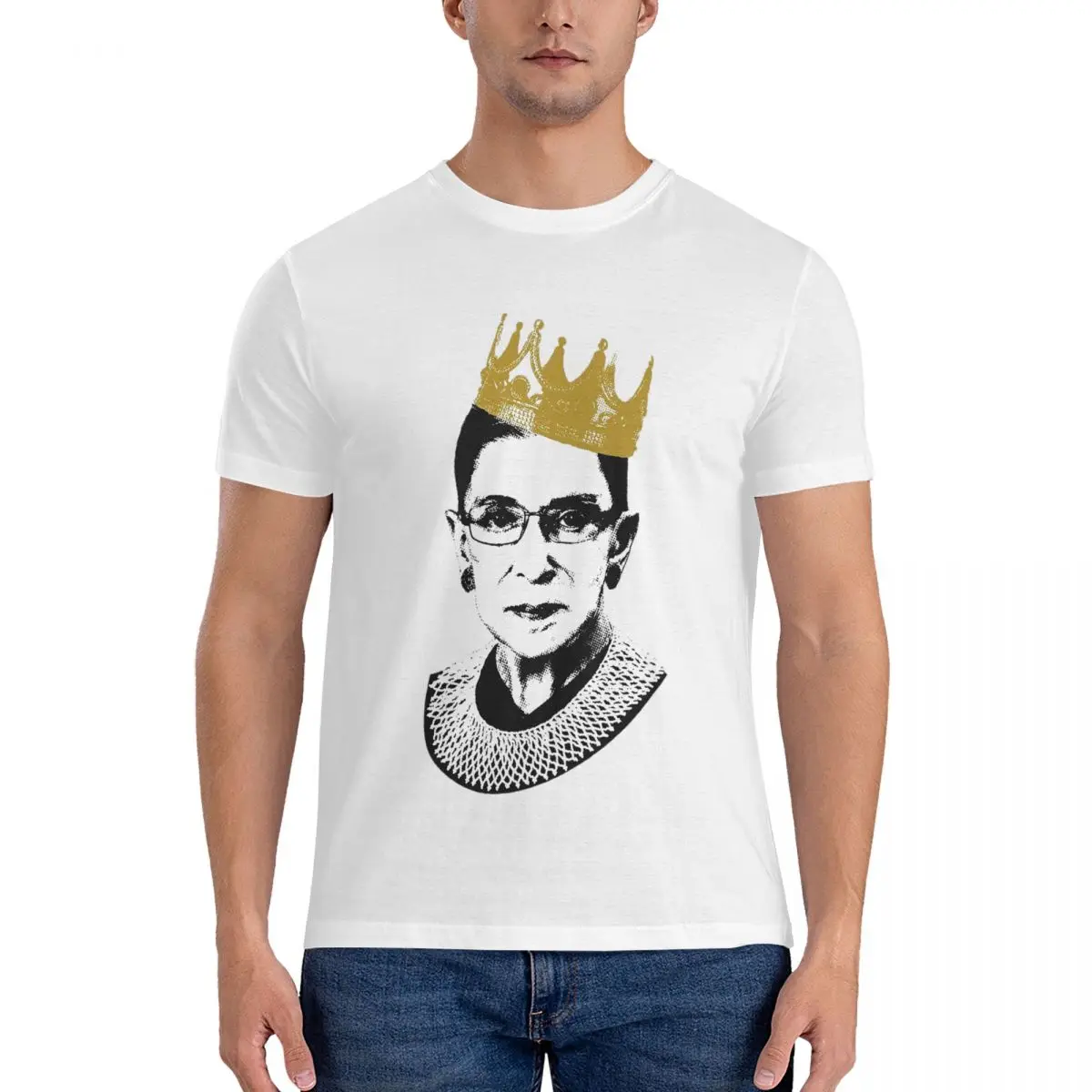 

100% хлопок известная RBG Футболка унисекс модная футболка оверсайз мужские летние рубашки с круглым вырезом