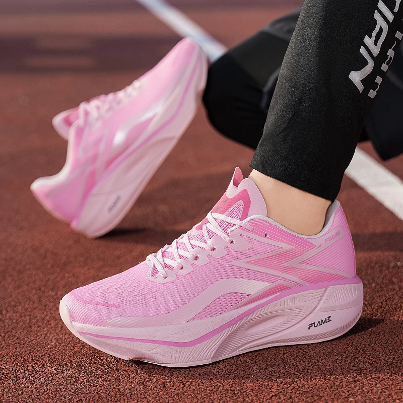 Men Sports Running Shoes Marathon Breathable Lightweight Women's Comfortable Athletic Nonskid Sneakers_vogvips.com