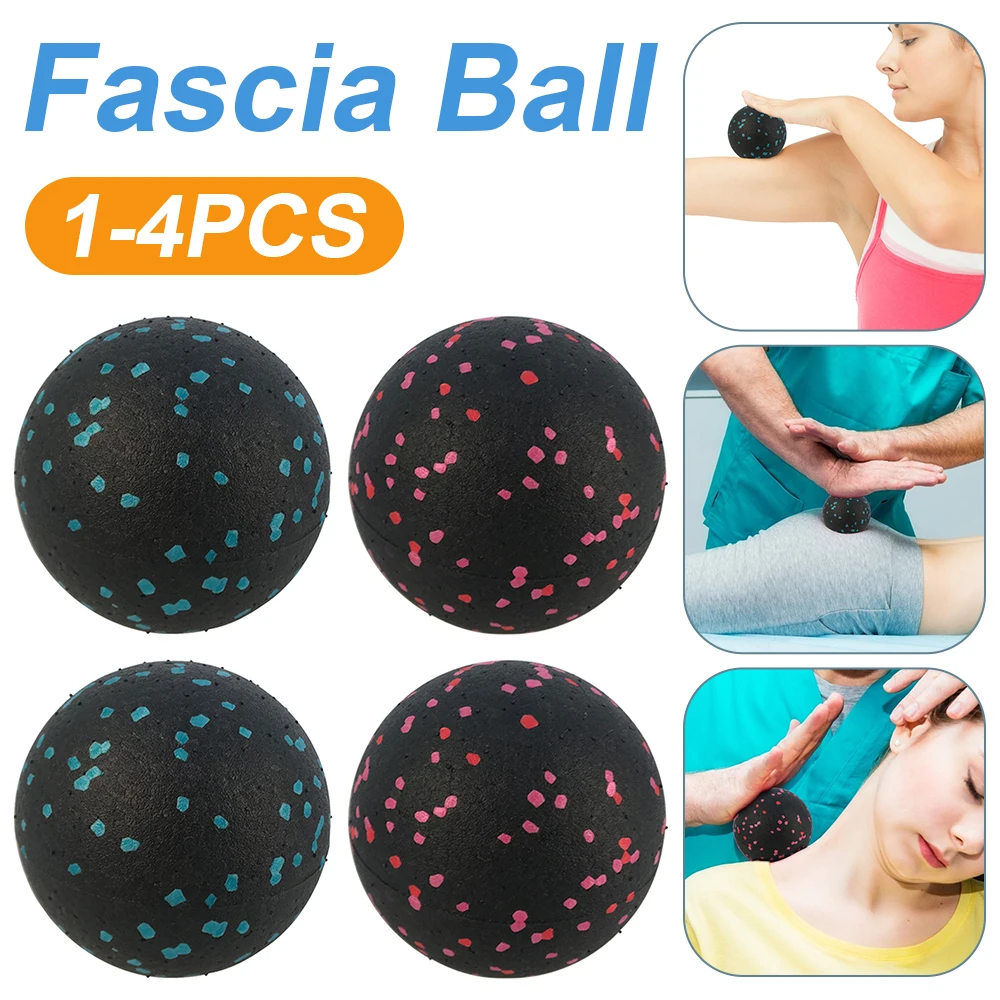 EVA Lacrosse Massage Ball Myofascial Release Body Fascia Pain Relieve Ball Yoga Exercise Fitness