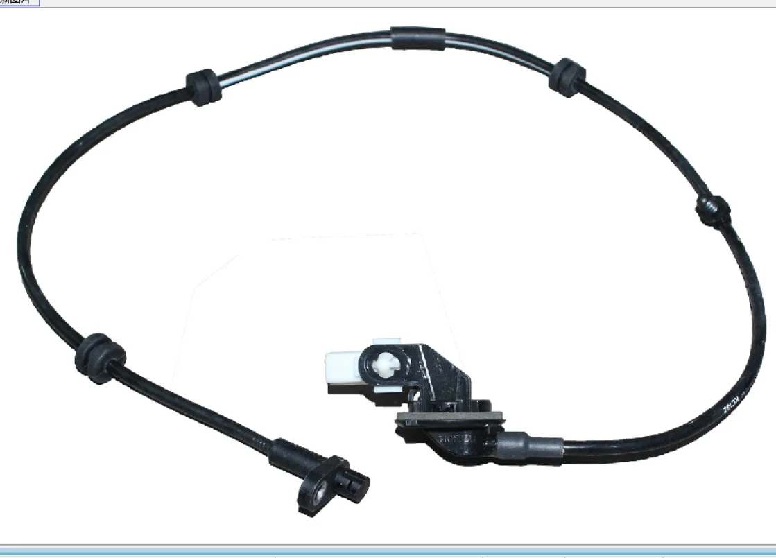 Rear Abs Wheel Speed Sensor For Ford Fiesta 20092013 Dg804371y Wheel