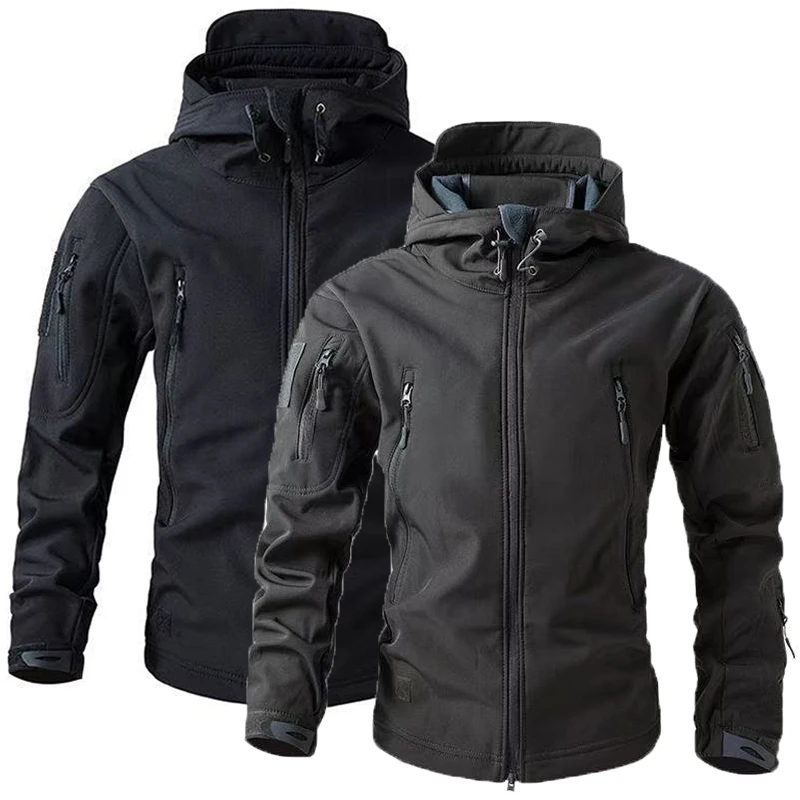 Men's Winter Fleece Sharkskin Tactical Outdoor Jackets 1