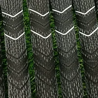 13Pcs Standard/Midsize TEAMS Golf Grip Rubber Golf Grips 5Pcs Cotton Yarn Golf Club Grips Iron and Wood Grip Universal Golden 2