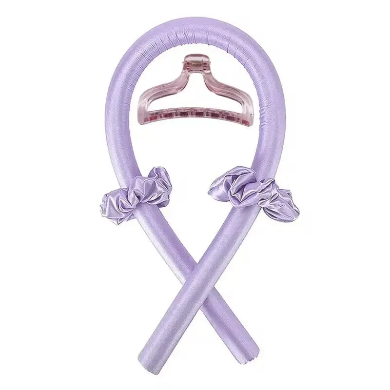 Heatless Curling Rod Headband for Soft & Shiny Hair – Spiral Style Hair Accessory