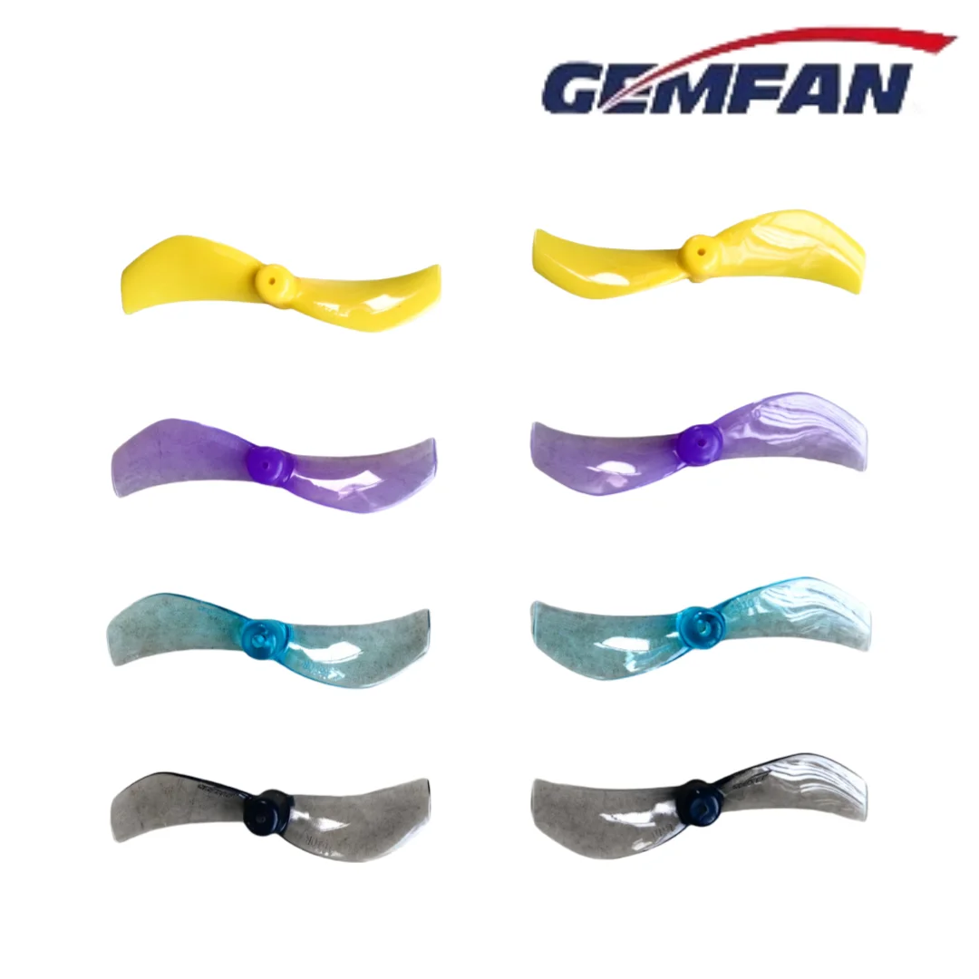 4 Paar Gemfan 1610 Drohnenpropeller 1,6 x 10 40 mm 2-Blatt 1 mm 1,5 mm CCW/CW für RC FPV Racing Freestyle Drohnen Mobula7 Ersatz – Detail 5