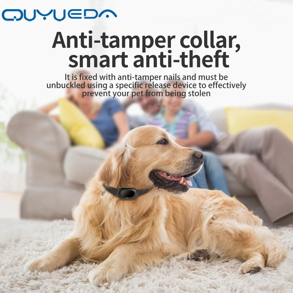 GPS Tracking Collar gps tracker For Pet Locator 1300mAh Battery Large Capacity IP67 Waterproof Anti-theft Tracker 2-Way Call WIFI GEO Fence