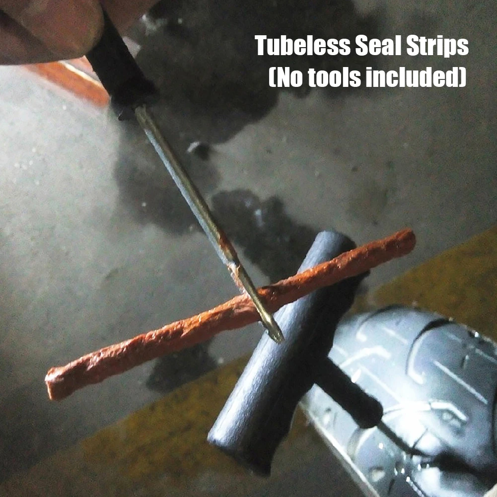 KIT REPARATION PNEU,20 Pcs Brown--Joints De Pneus Sans Chambre à Air