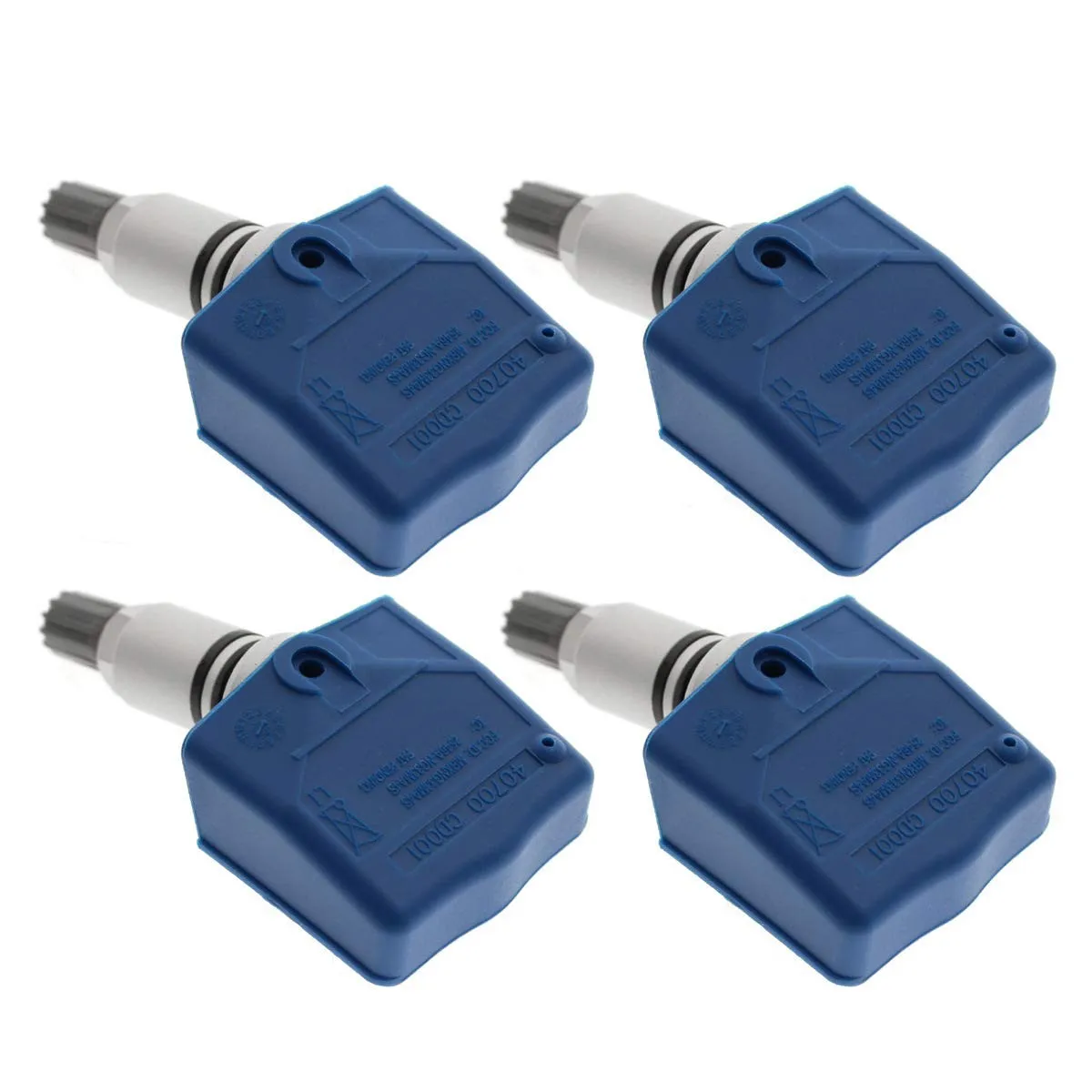 4 Pcs Tire Pressure Sensor TPMS 40700CD001 407001AA0C For Nissan Versa