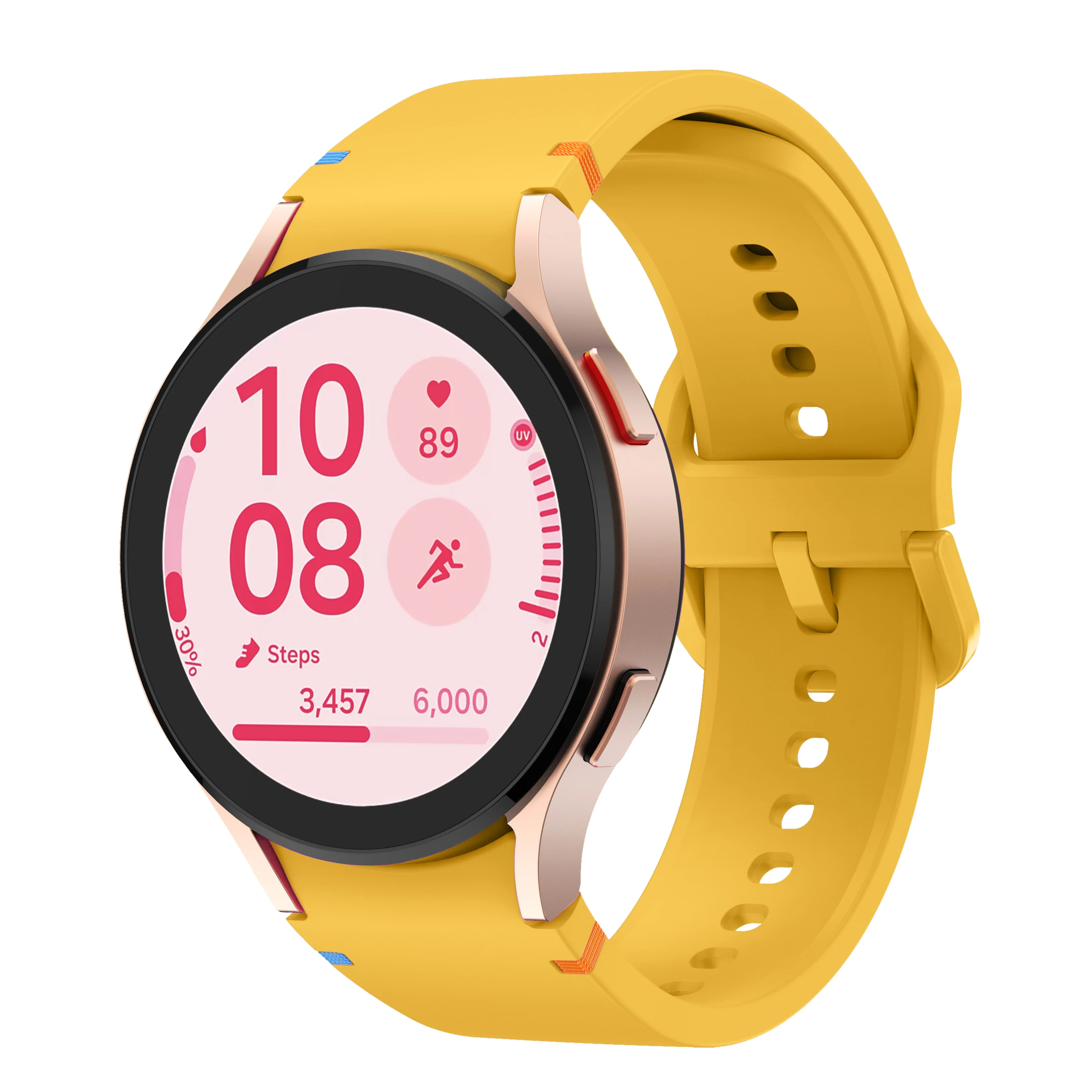 Premium Silicone Strap for Smartwatches - Elegant and Durable Design