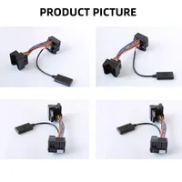 Pour Peugeot 206 207 307 301 407 pour citroën C4 C5 C6 Berlingo RD4 harnais Radio Microphone mains libres Bluetooth 5.0 adaptateur AUX 4