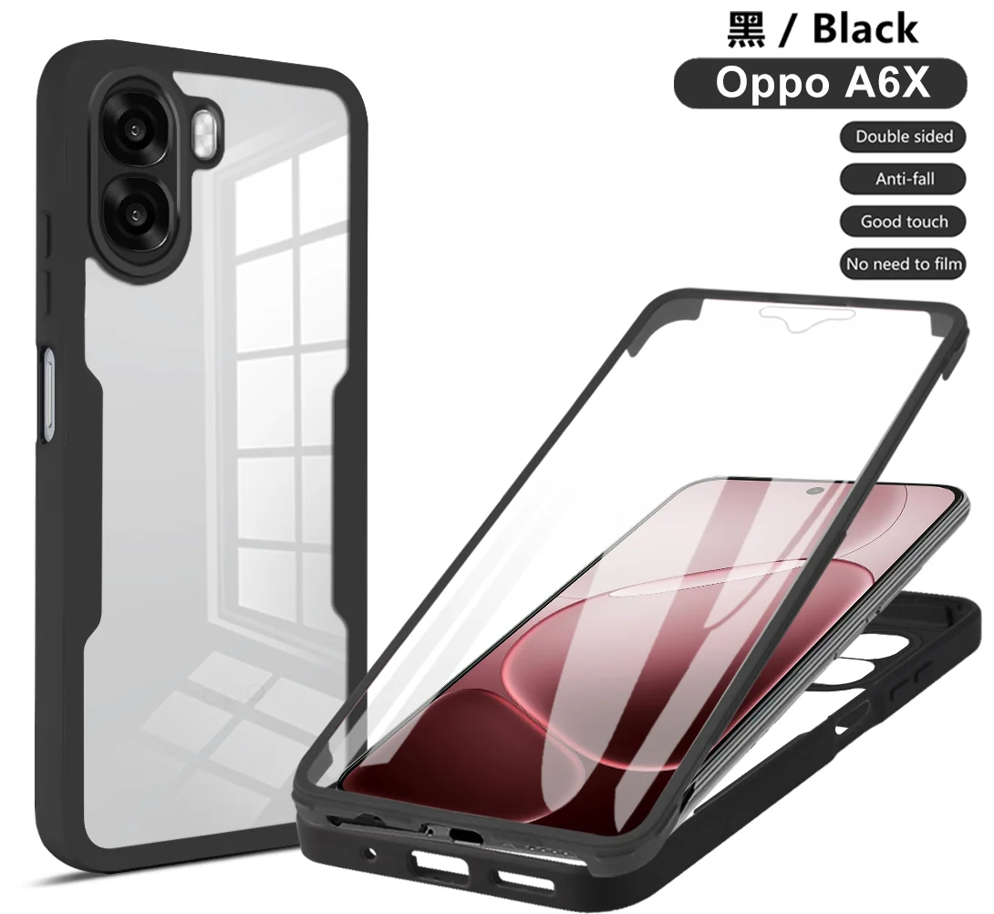 Full Body 360° Protection Clear Screen Protector Case