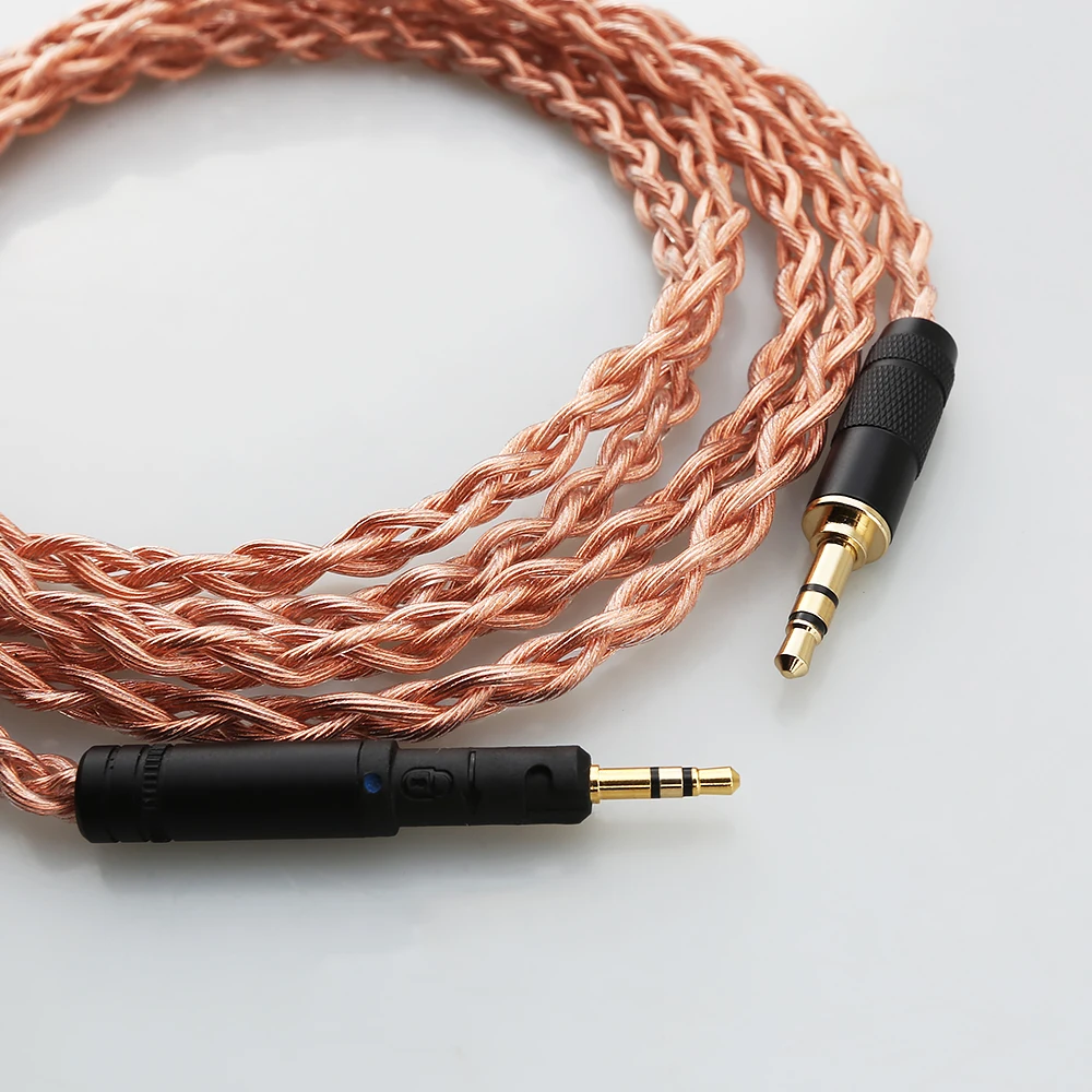 Hochwertiges HiFi-OFC 4-adriges Litz-Kopfhörerkabel mit Geflecht für HD599 HD569 HD 560S HD559 HD560S LN008244 – Detail 8