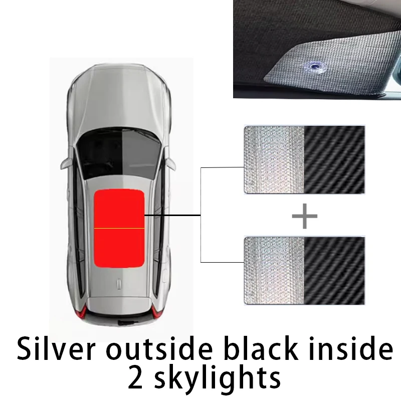 Pare-soleil Pour Toit Ouvrant VW Touran 2011-2015 - Isolation Thermique, Anti-UV, Facile à Installer