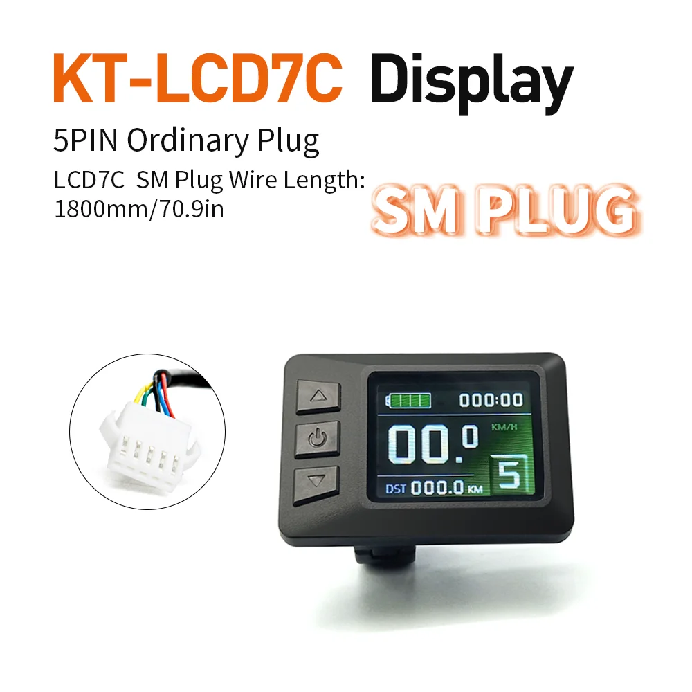 Écran De Commande Pour Vélo électrique, 24/36/48 V LED Pour KT 880 Panneau De Commande De Vélo électrique Partie Pour KT-LED880, Accessoire De Bricolage Pour Vélo électrique Scooter
