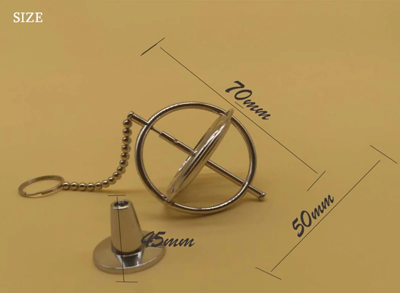 Metal Machinery Gyroscope Anti-gravity Tumbler Gyro Copper Spinner Fingertip Finger Gyro Spiral Desktop Anti Stress Toy finger gyroscope toy,gyroscope toy