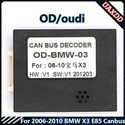 Enhanced 9 - Inch Android Car Radio Stereo with Multimedia Video Player and Installation Kit (2006 - 2010 BMW X3 OD)