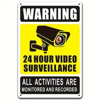 security cameras in use sign