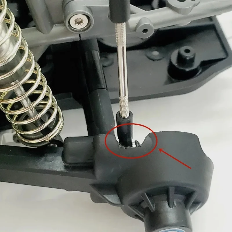 Rear Anti-Sway Bar Stabilizer Set for Tamiya BBX BB01 BB-01 1/10 RC Car Upgrade Parts Accessories
