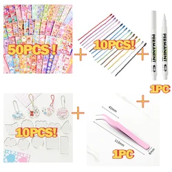 Kawaii Stickers Set - Cute DIY Decoration for Kids, Laptops & Scrapbooks (72PCS-SET)
